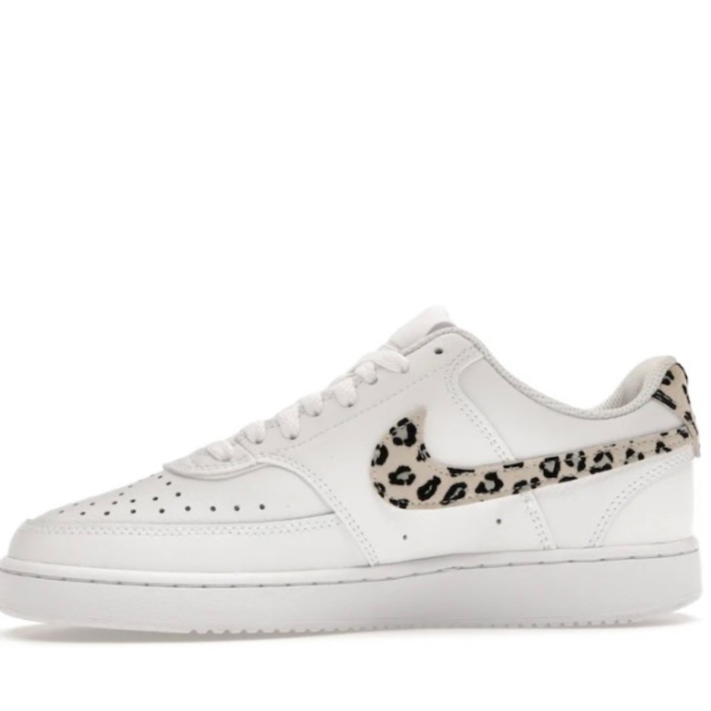 Nike Court Vision Low Leopard Swoosh 7